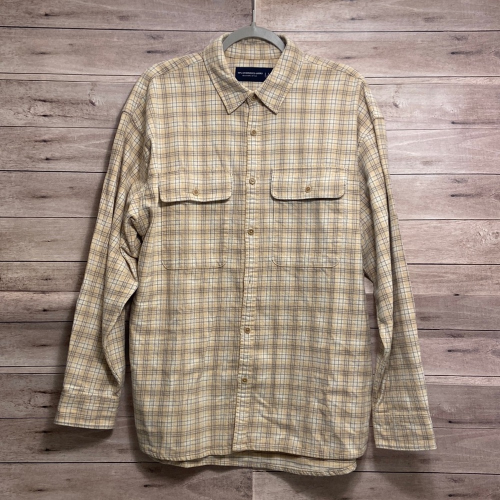 Abercrombie & Fitch 90s Oversized Flannel Shirt